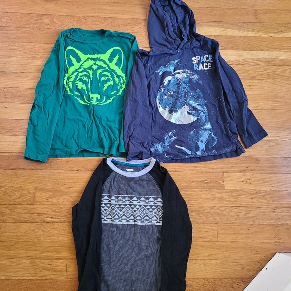 Land's End, H&M & Old navy Boys long sleeve shirt - Picture 3 of 16